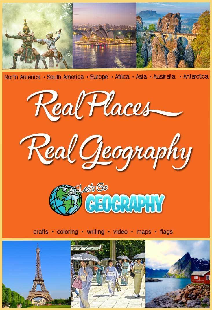 Get the award-winning homeschool Geography Curriculum for K-5th grades. Kids learn a new country every week with hands-on activities for every learning style. No more boring worksheets! Share with friends! #homeschoolgeographyelementary #homeschoolgeographycurriculum #homeschoolgeographylessonplans #homeschoolgeographychildren #homeschoolgeography #makinggeographyfun #letsgogeography