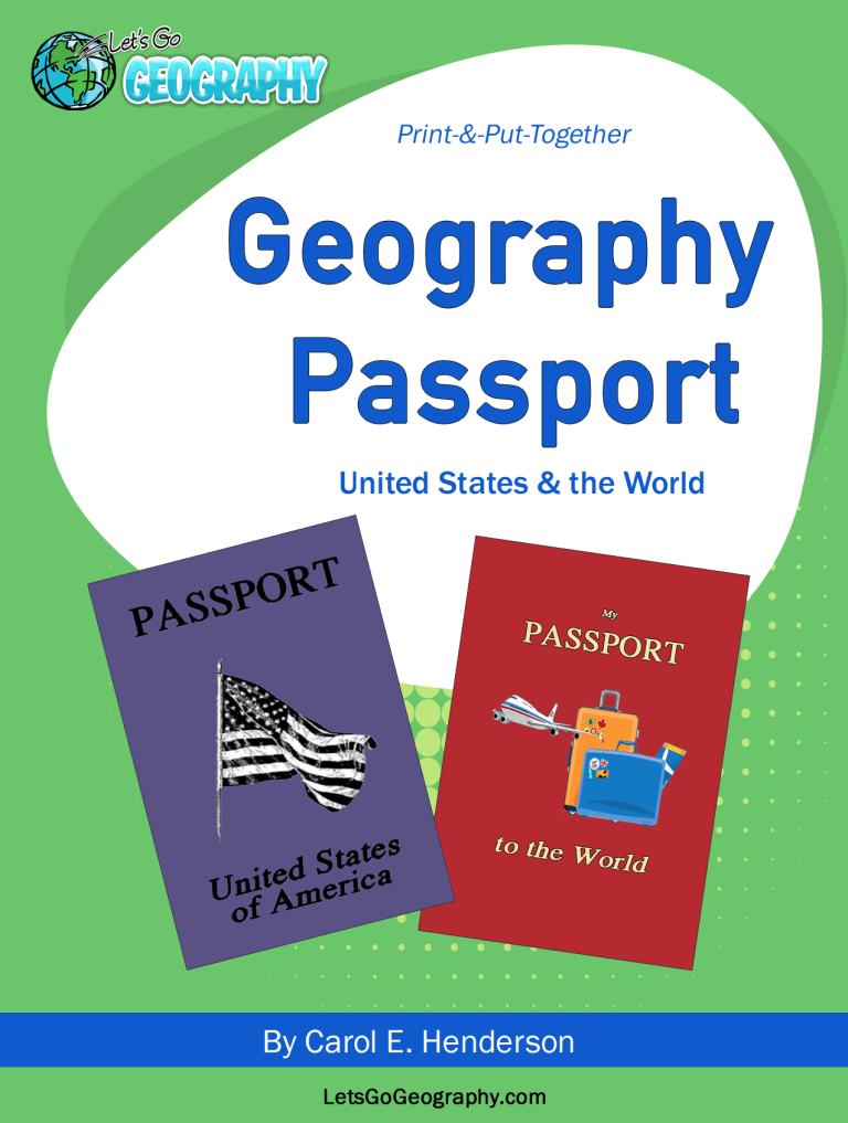 5 Reasons this Printable Passport for Kids is the Best Choice | Free ...